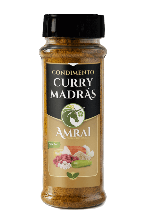 condimento para curry madras