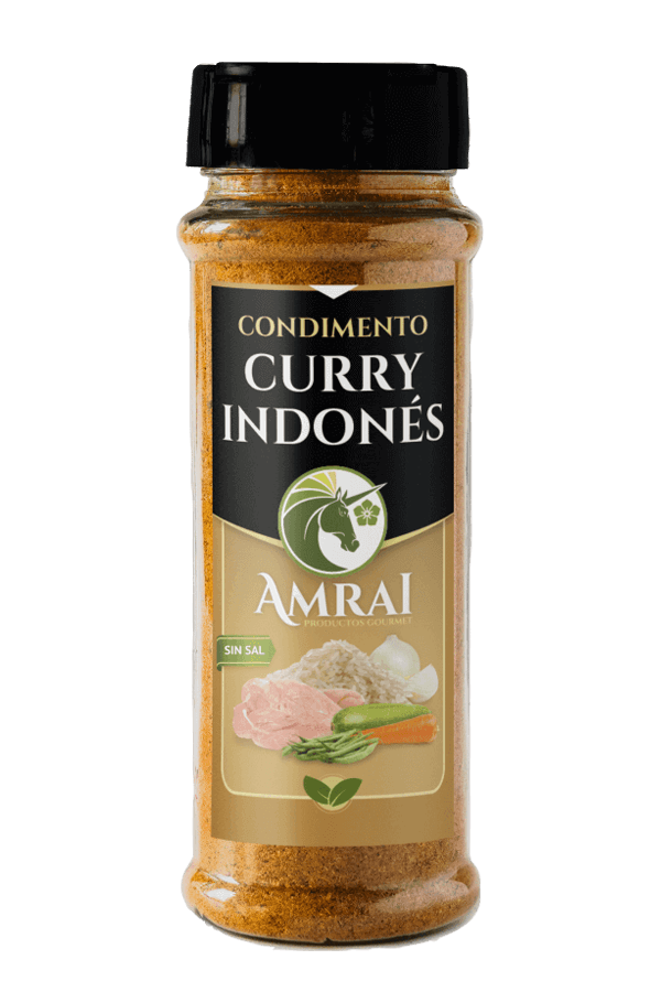 condimento para preparar curry indones