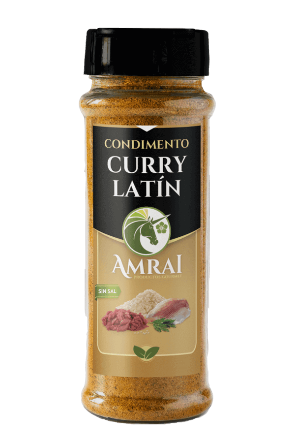 condimento para preparar curry latin