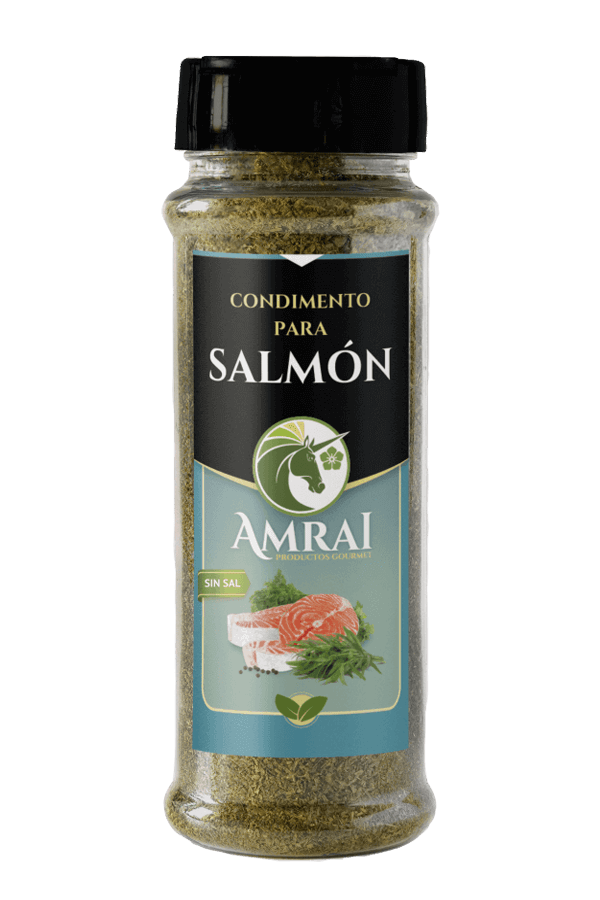 condimento para preparar salmon
